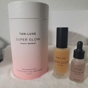 Tan-Luxe Super Glow Night Repair Set - Custom Self Tan Set